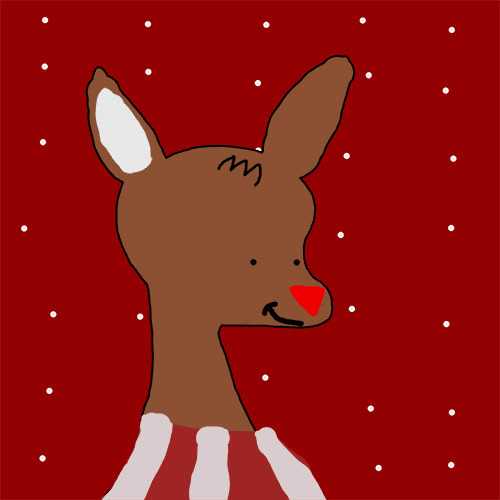 Glowing Rudolph Sophie The Christmas Princess