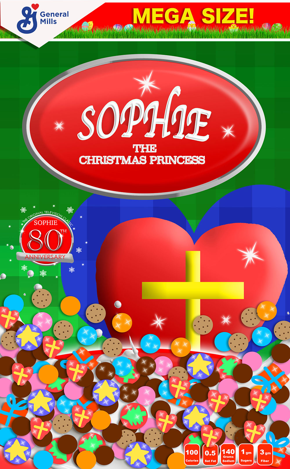 Original Sophie The Christmas Cereal Box