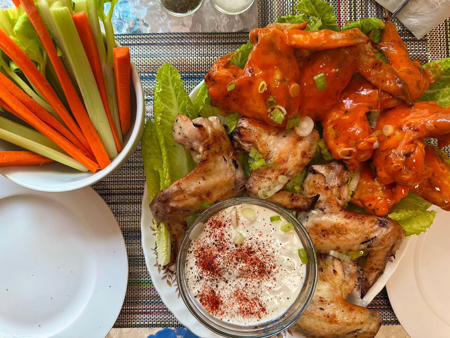 Als cafe Maytag blue cheese Buffalo Wings